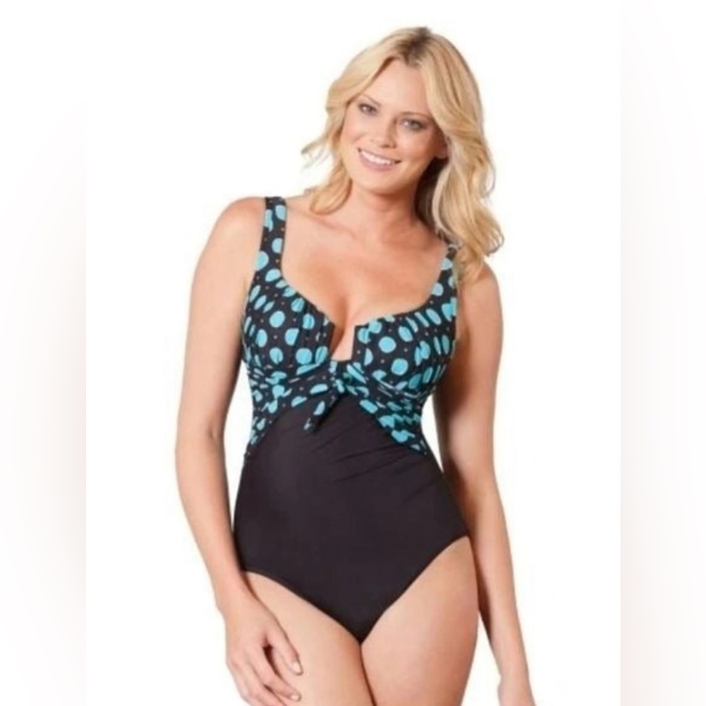Miraclesuit Polka Dot One Piece